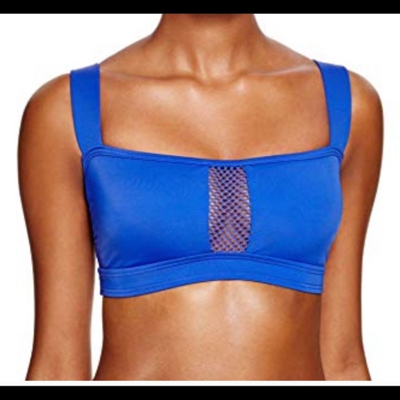 Dkny Other - DKNY Bikini Top! Solid Mesh Splice